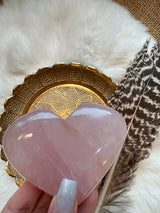 Rose Quartz Heart