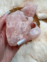 Rose Quartz Rough Chunk Big