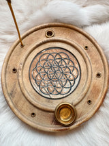 Flower Of Life Incense Holder