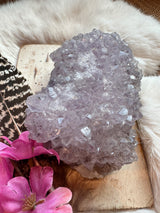 Pale Amethyst Zeolite Cluster